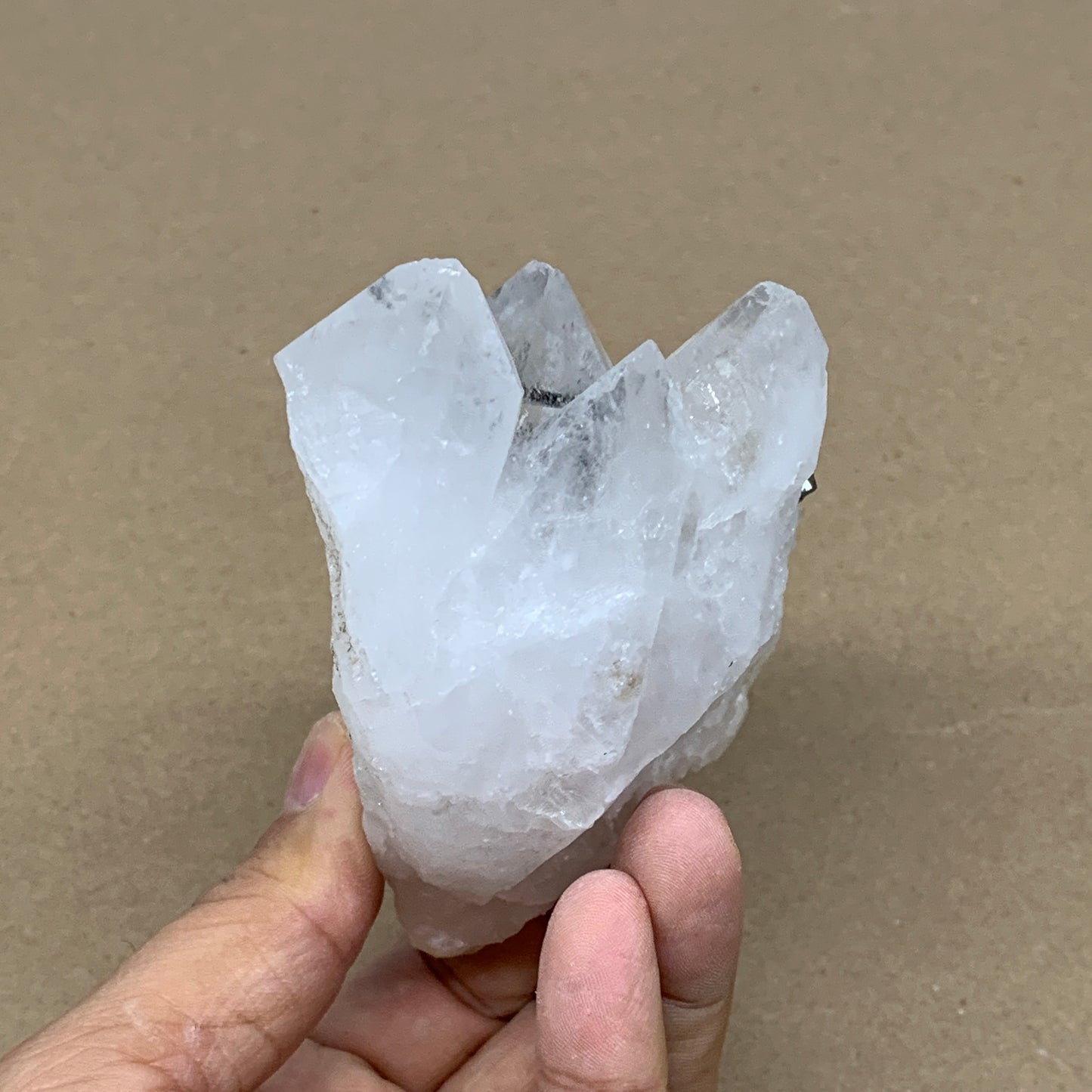 349.1g, 3.9"x2.8"x2.3", Faden Quartz Crystal Mineral,Specimen Terminated, B24935