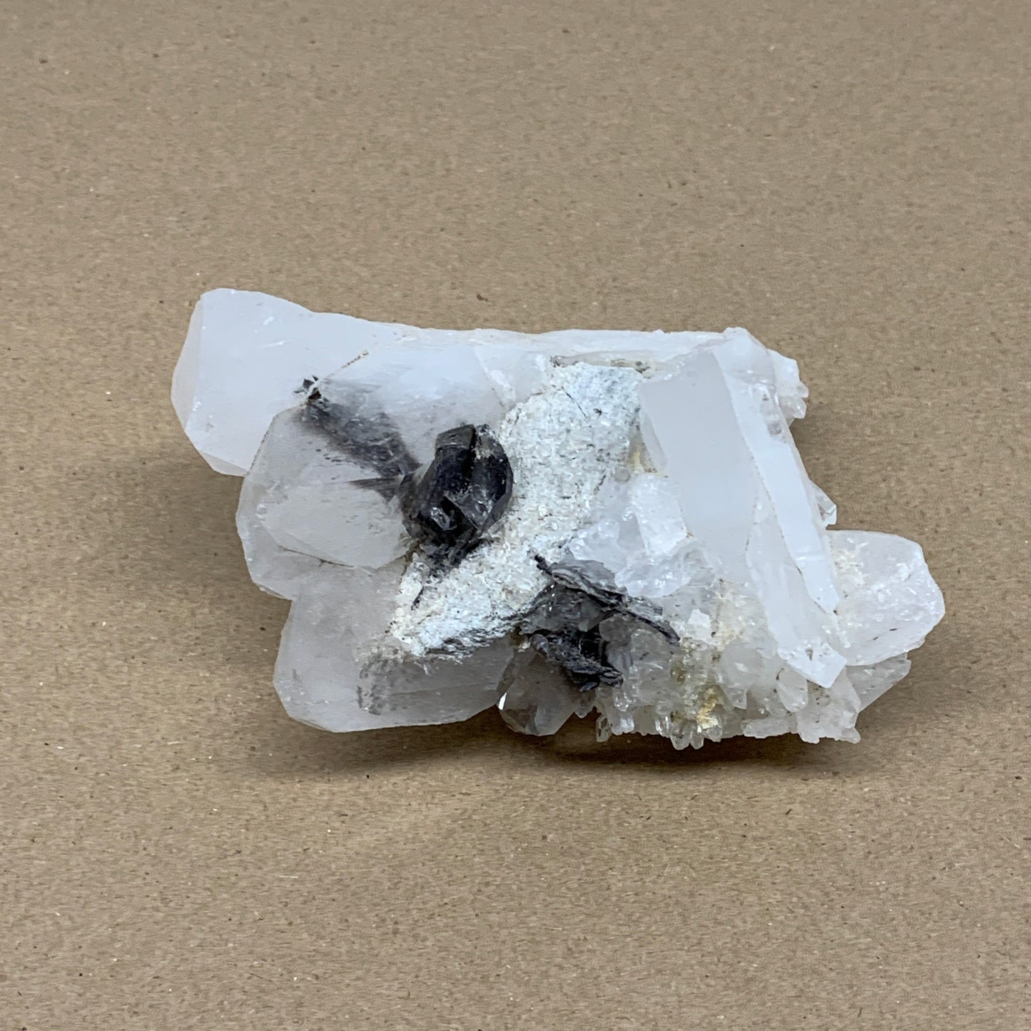 349.1g, 3.9"x2.8"x2.3", Faden Quartz Crystal Mineral,Specimen Terminated, B24935