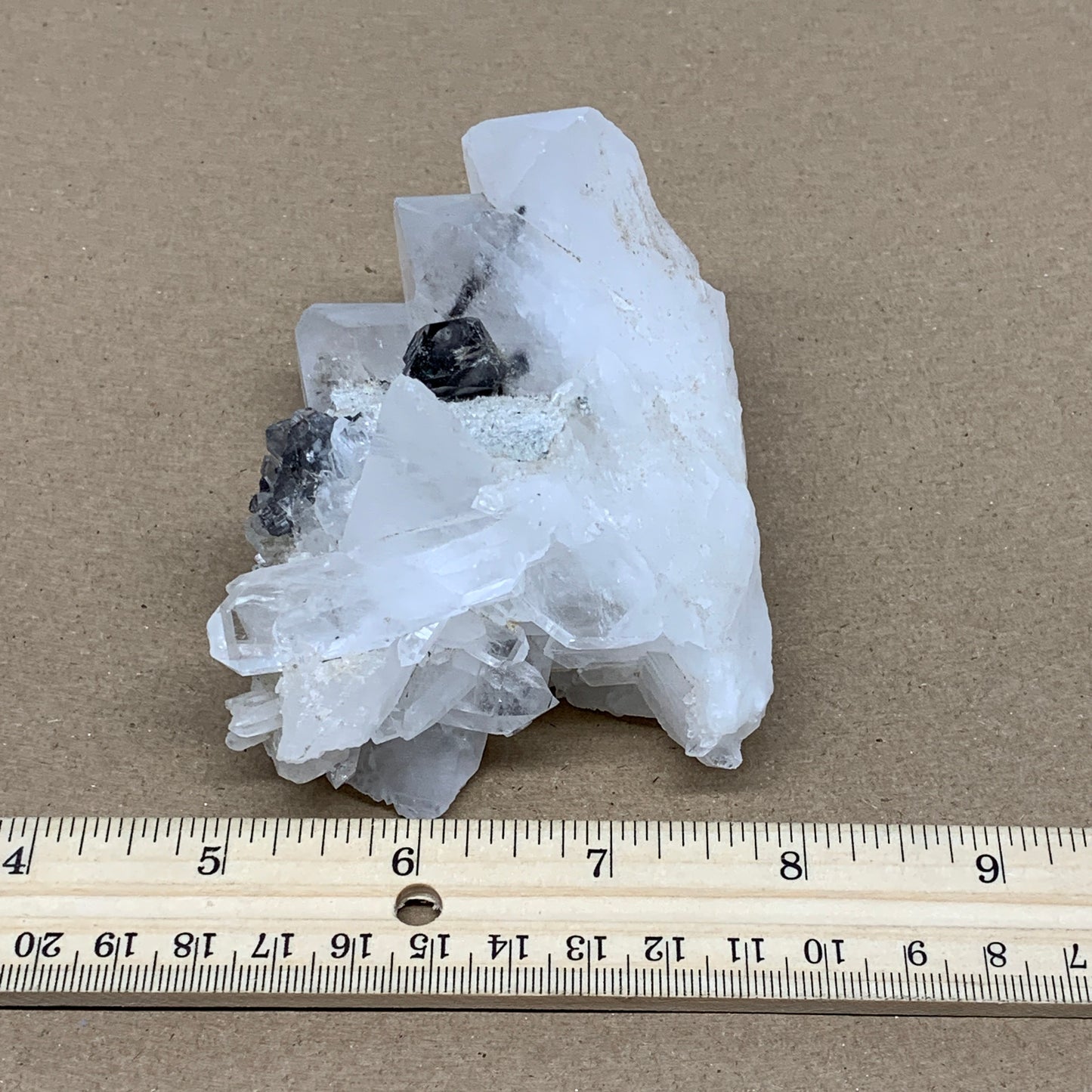 349.1g, 3.9"x2.8"x2.3", Faden Quartz Crystal Mineral,Specimen Terminated, B24935