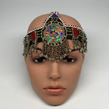 82.9g, Kuchi Headdress Headpiece Afghan Ethnic Tribal Jingle Bells @Afghanistan,
