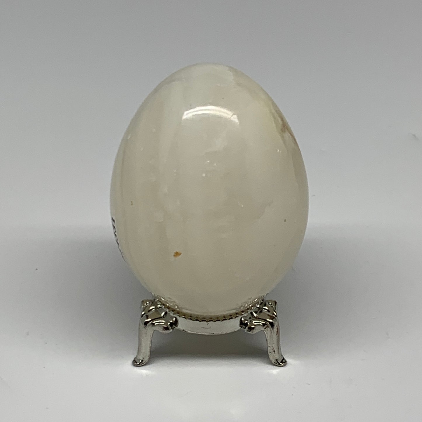 267.2g, 2.8"x2" Natural Green Onyx Egg Gemstone Mineral, from Pakistan, B24331