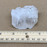91.1g, 2.2"x1.9"x1.3", Faden Quartz Crystal Mineral,Specimen Terminated, B24938