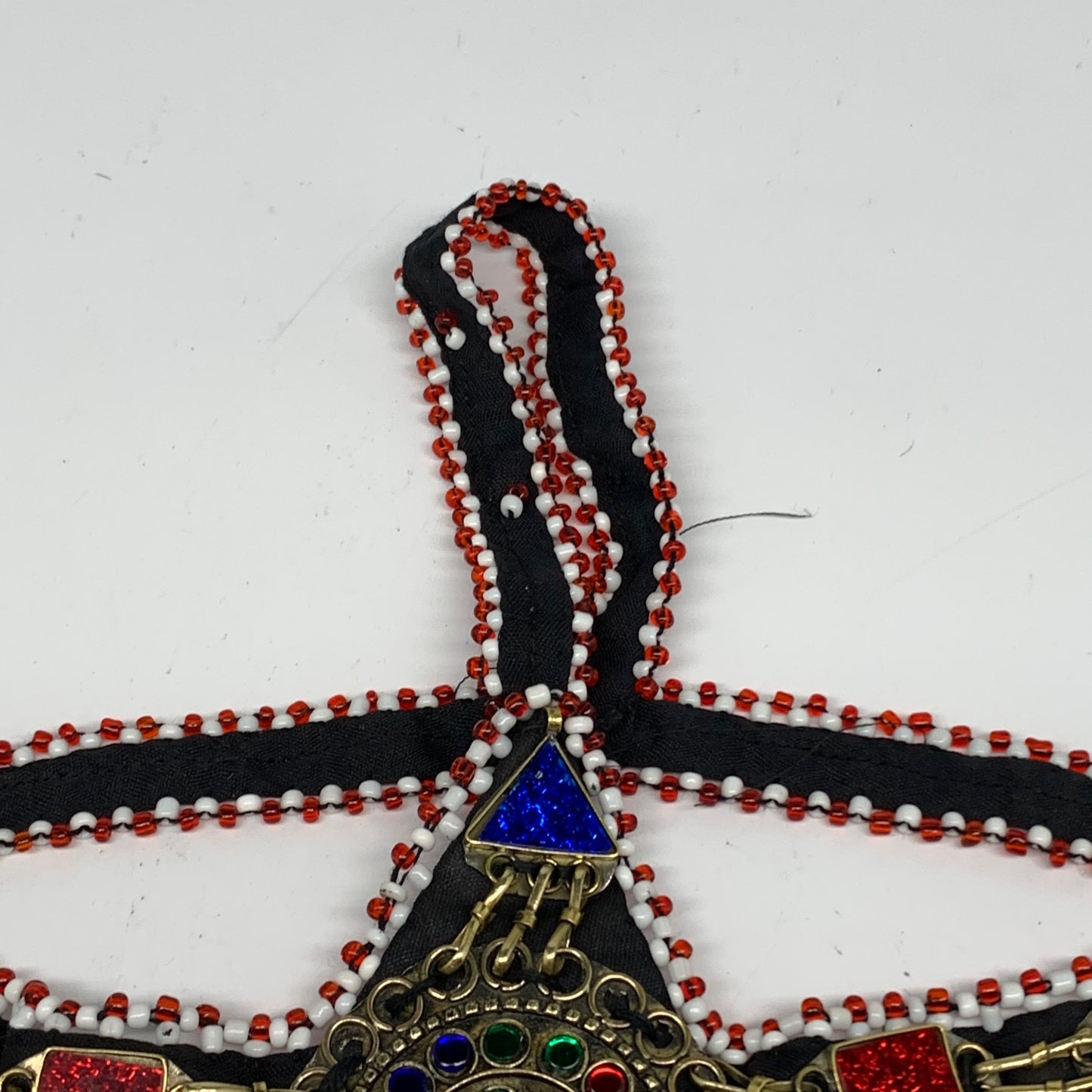 82.9g, Kuchi Headdress Headpiece Afghan Ethnic Tribal Jingle Bells @Afghanistan,