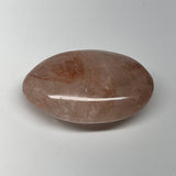 117.2g,2.8"x1.8"x1", Red Hematoid Quartz Palm-Stone Crystal Polished, B21140