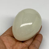 250.2g, 2.7"x2" Natural Green Onyx Egg Gemstone Mineral, from Pakistan, B24333