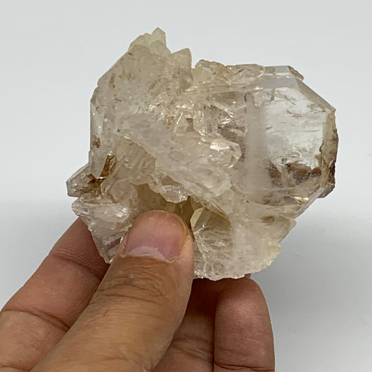 146.6g, 2.9"x2.5"x2.2", Faden Quartz Crystal Mineral,Specimen Terminated, B24942