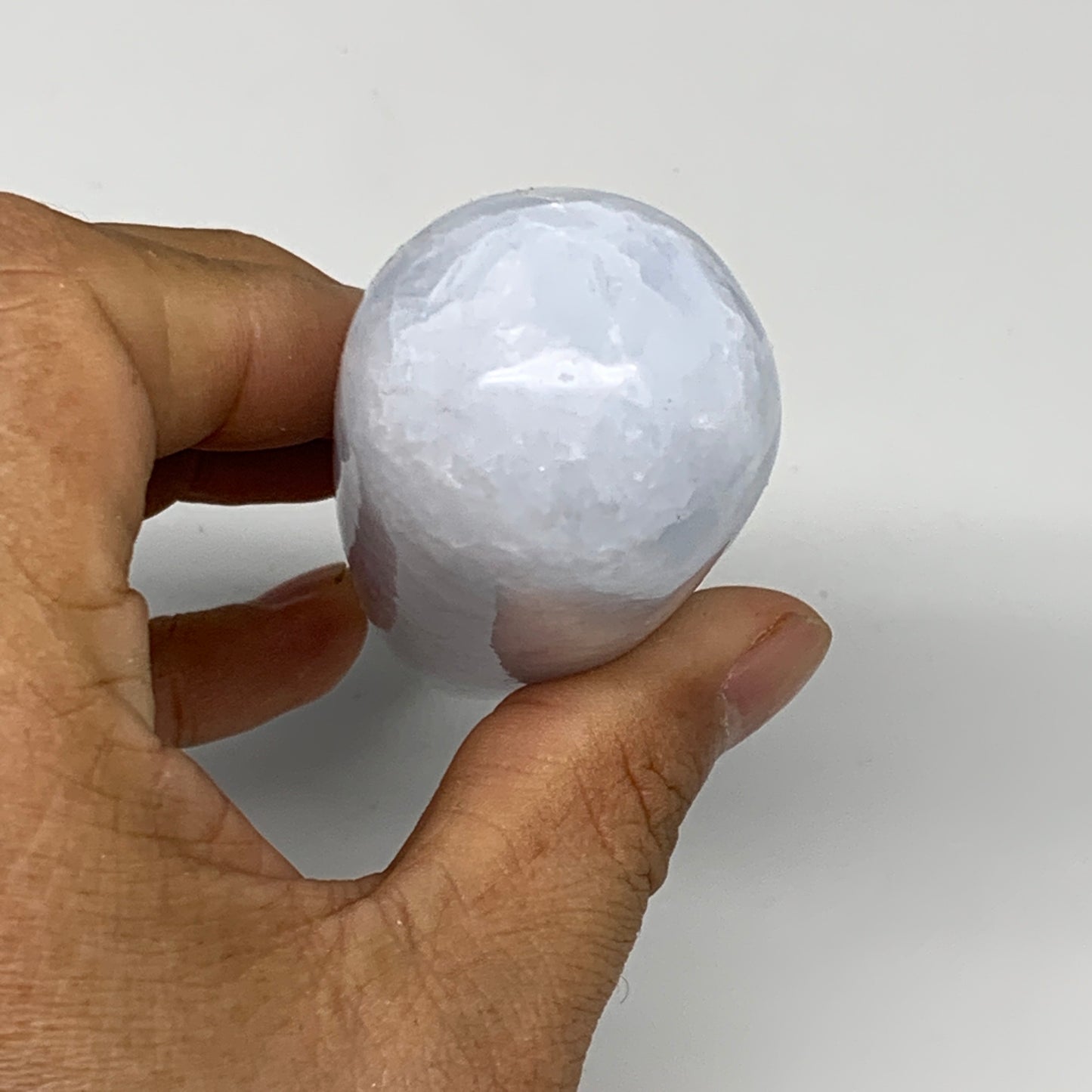 219g,5.7"x1.3" Natural Blue Calcite Wand Stick, Home Decor, Collectible, B6194