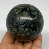 378.1g, 2.5"(64mm), Crocodile Kambaba Jasper Sphere Ball Reiki @Madagascar,B1567