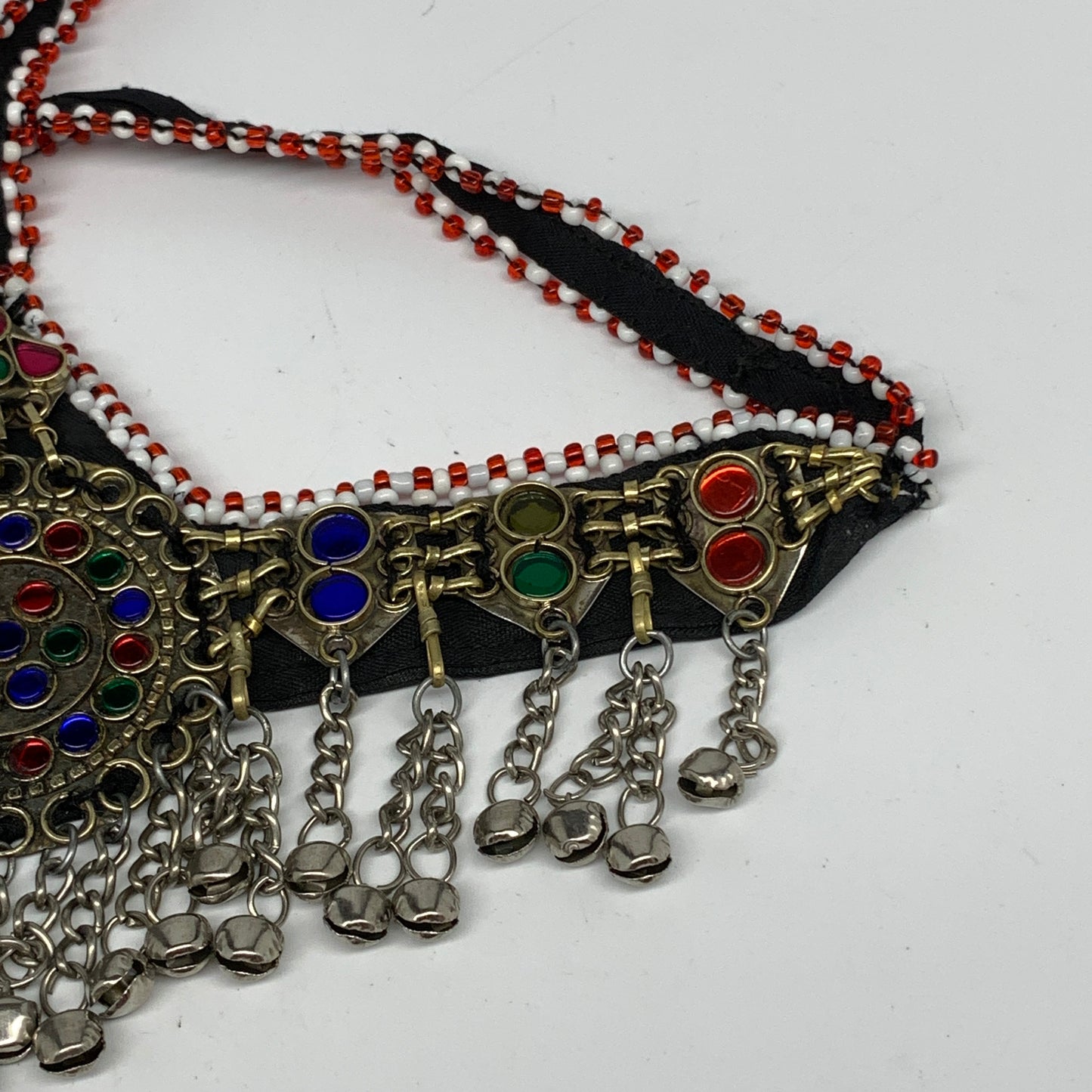 77.9g, Kuchi Headdress Headpiece Afghan Ethnic Tribal Jingle Bells @Afghanistan,