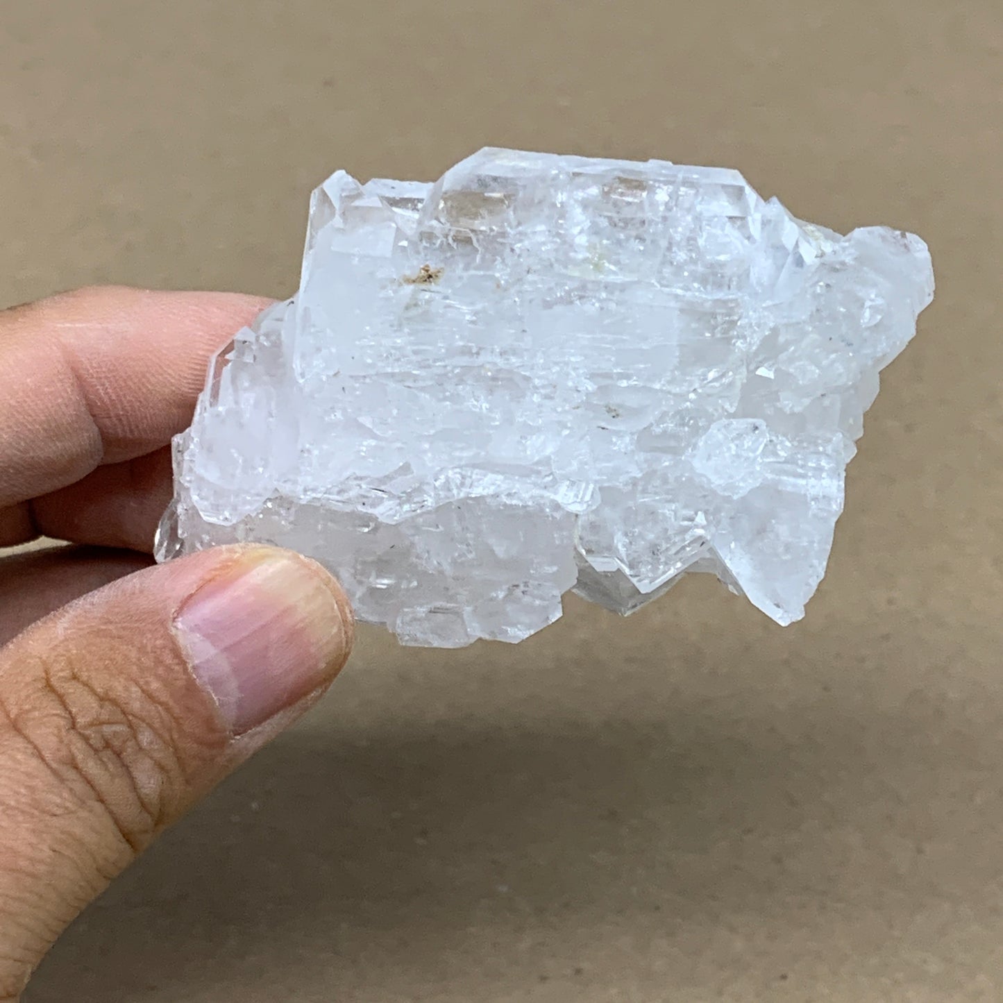 108.2g, 2.9"x2.1"x1.6", Faden Quartz Crystal Mineral,Specimen Terminated, B24948