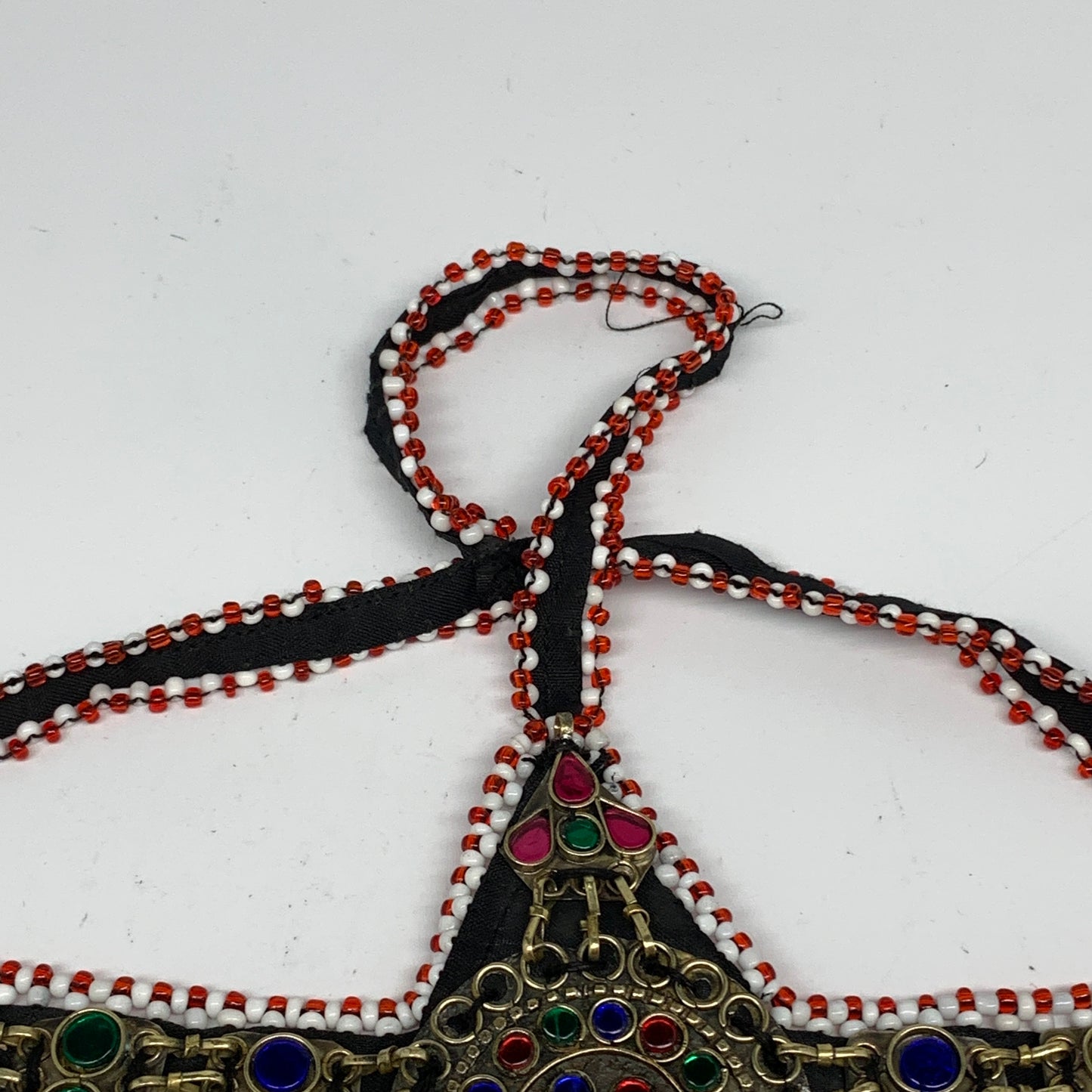 77.9g, Kuchi Headdress Headpiece Afghan Ethnic Tribal Jingle Bells @Afghanistan,