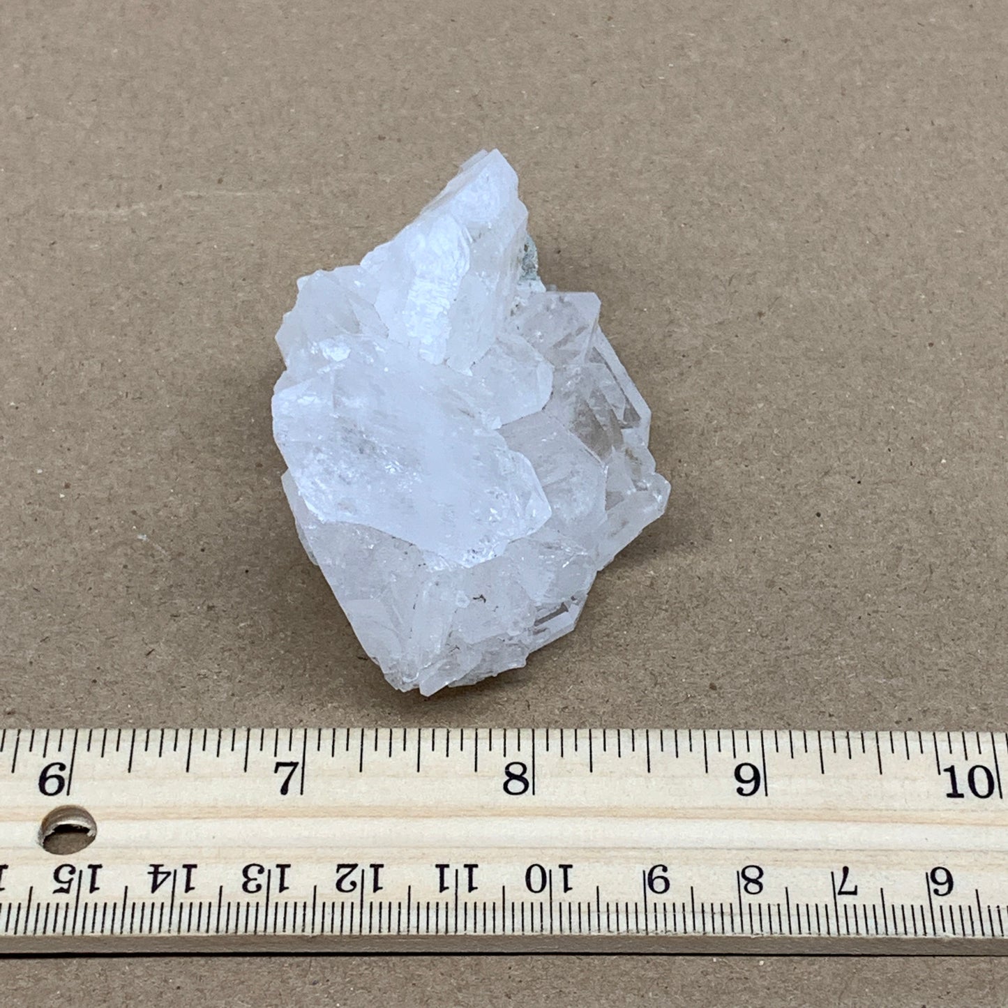 108.2g, 2.9"x2.1"x1.6", Faden Quartz Crystal Mineral,Specimen Terminated, B24948