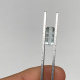 1.83 cts, 10mmx5mmx4mm, Aquamarine Crystal Facetted Stone Loose @Pakistan,CTS190