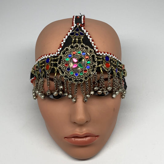 79.1g, Kuchi Headdress Headpiece Afghan Ethnic Tribal Jingle Bells @Afghanistan,