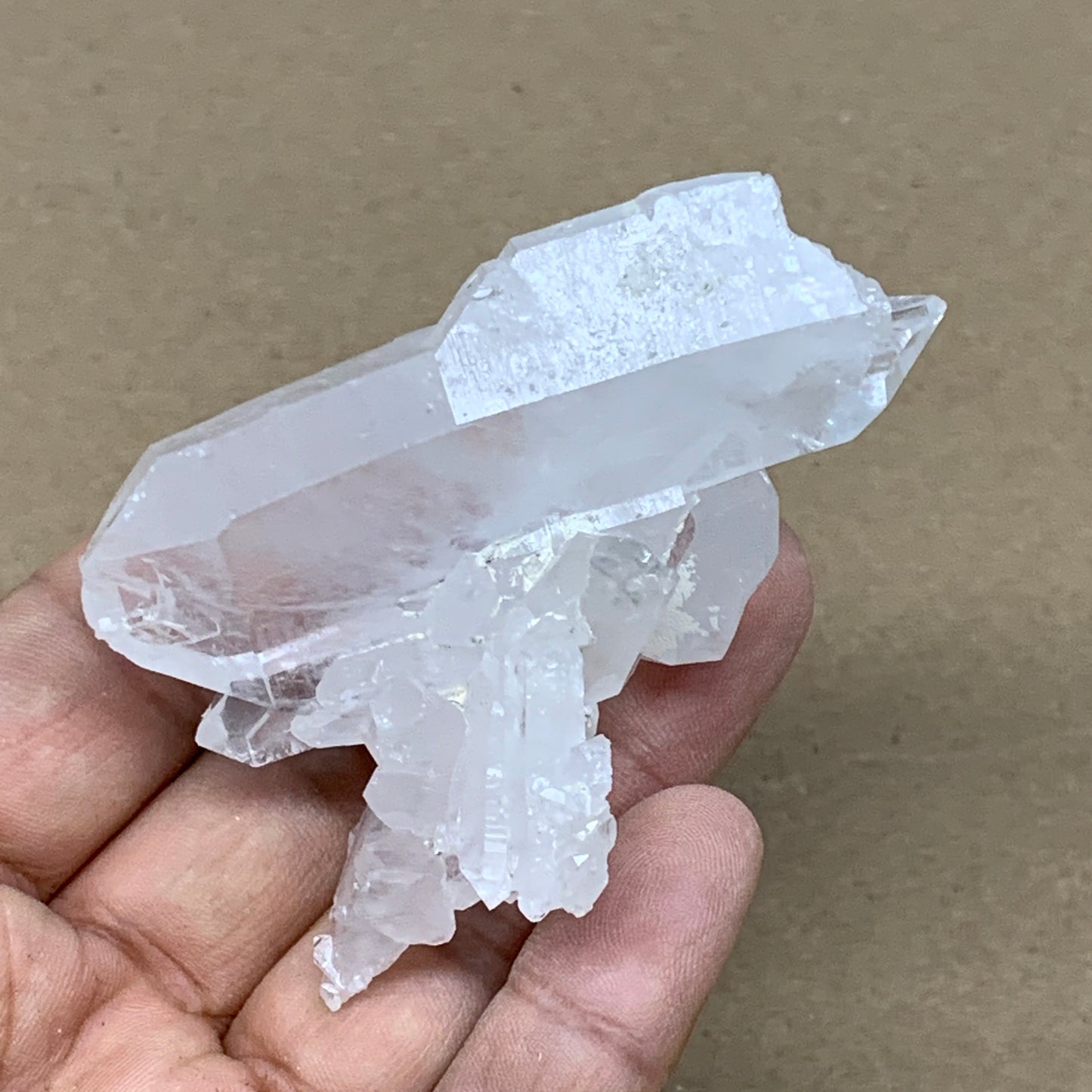 69.1g, 2.7"x1.5"x0.5", Faden Quartz Crystal Mineral,Specimen Terminated, B24953