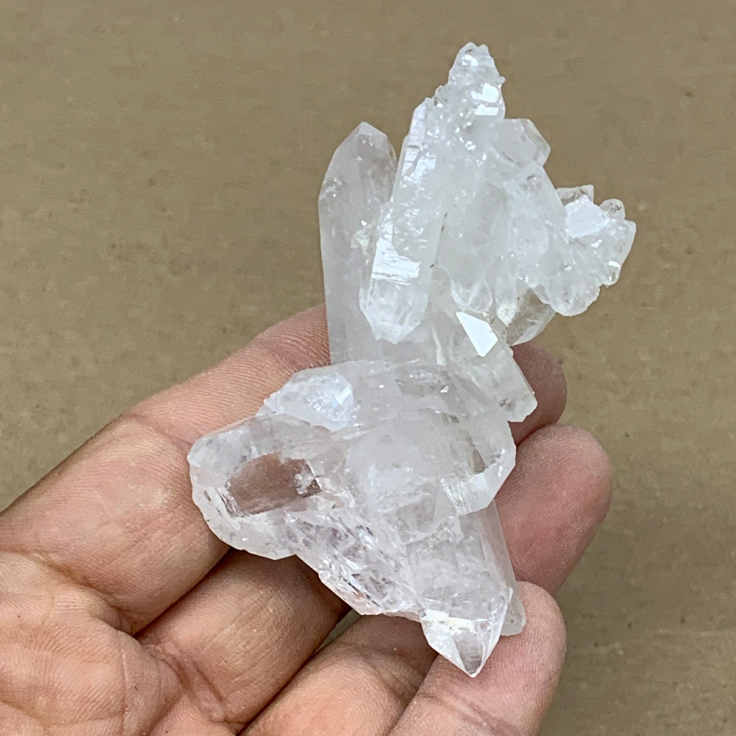 69.1g, 2.7"x1.5"x0.5", Faden Quartz Crystal Mineral,Specimen Terminated, B24953