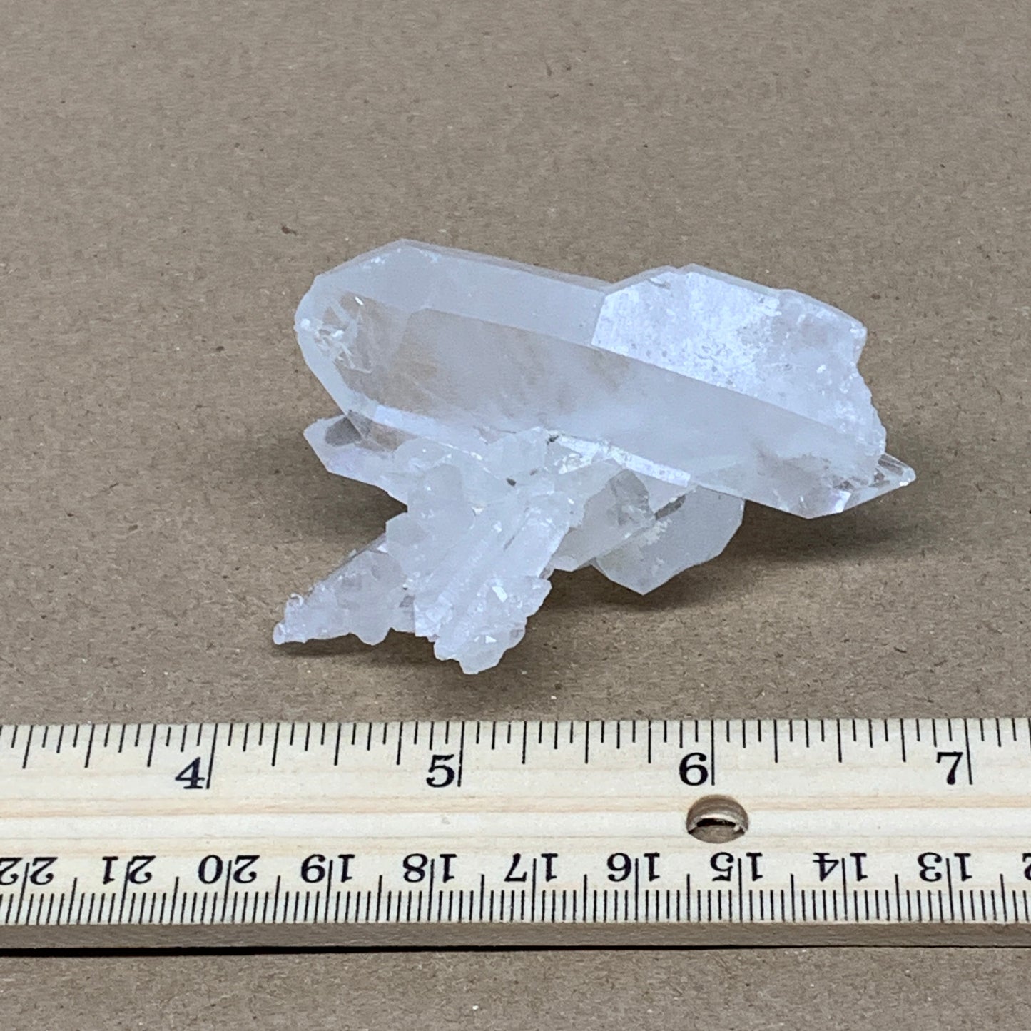 69.1g, 2.7"x1.5"x0.5", Faden Quartz Crystal Mineral,Specimen Terminated, B24953