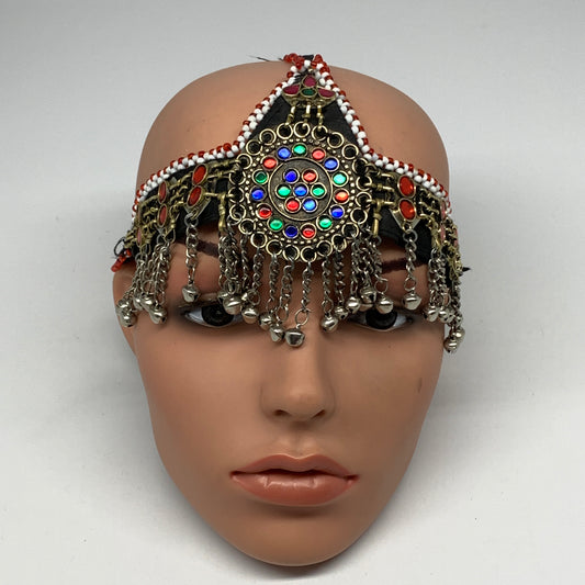 79.8g, Kuchi Headdress Headpiece Afghan Ethnic Tribal Jingle Bells @Afghanistan,