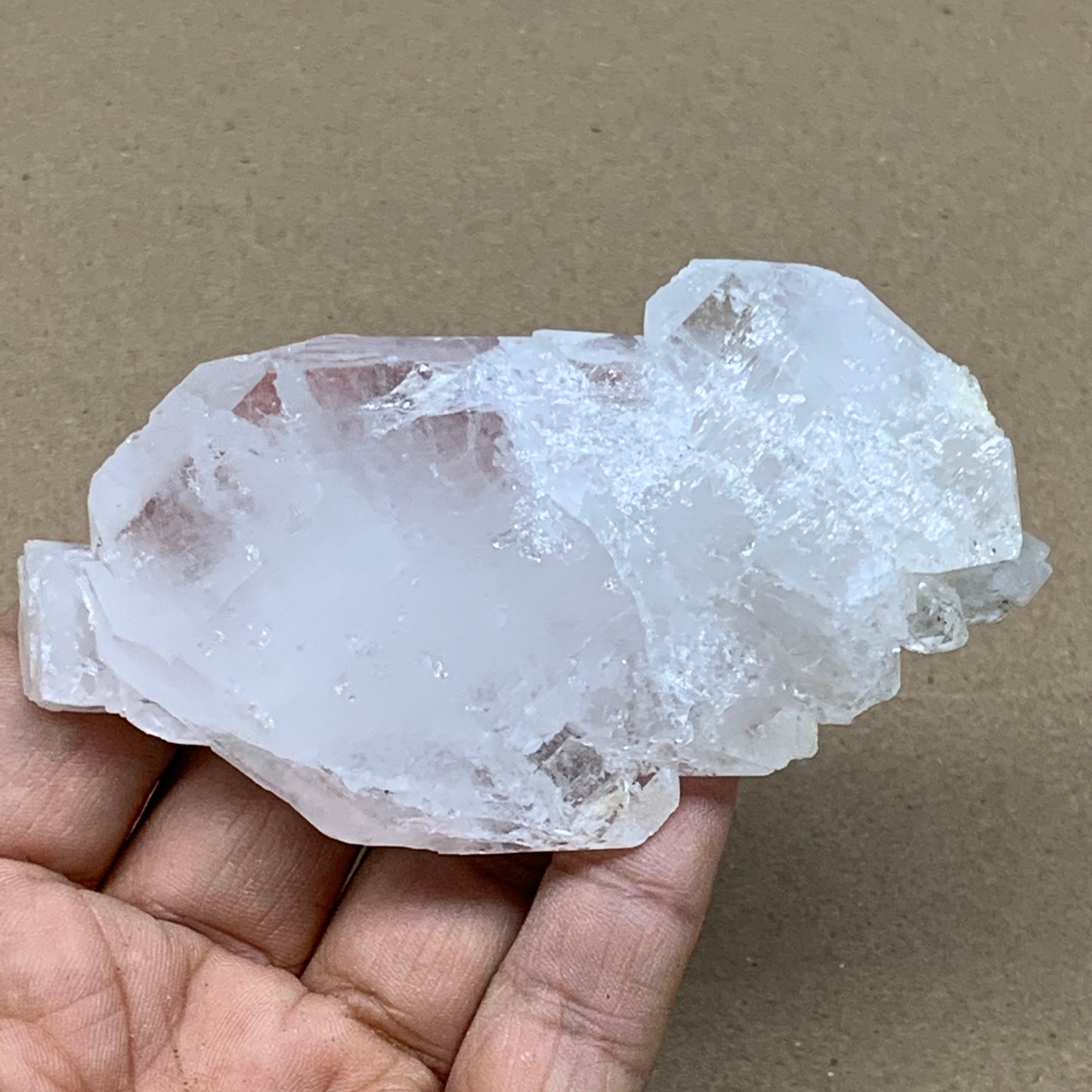 126g, 3.6"x1.8"x0.8", Faden Quartz Crystal Mineral,Specimen Terminated, B24957