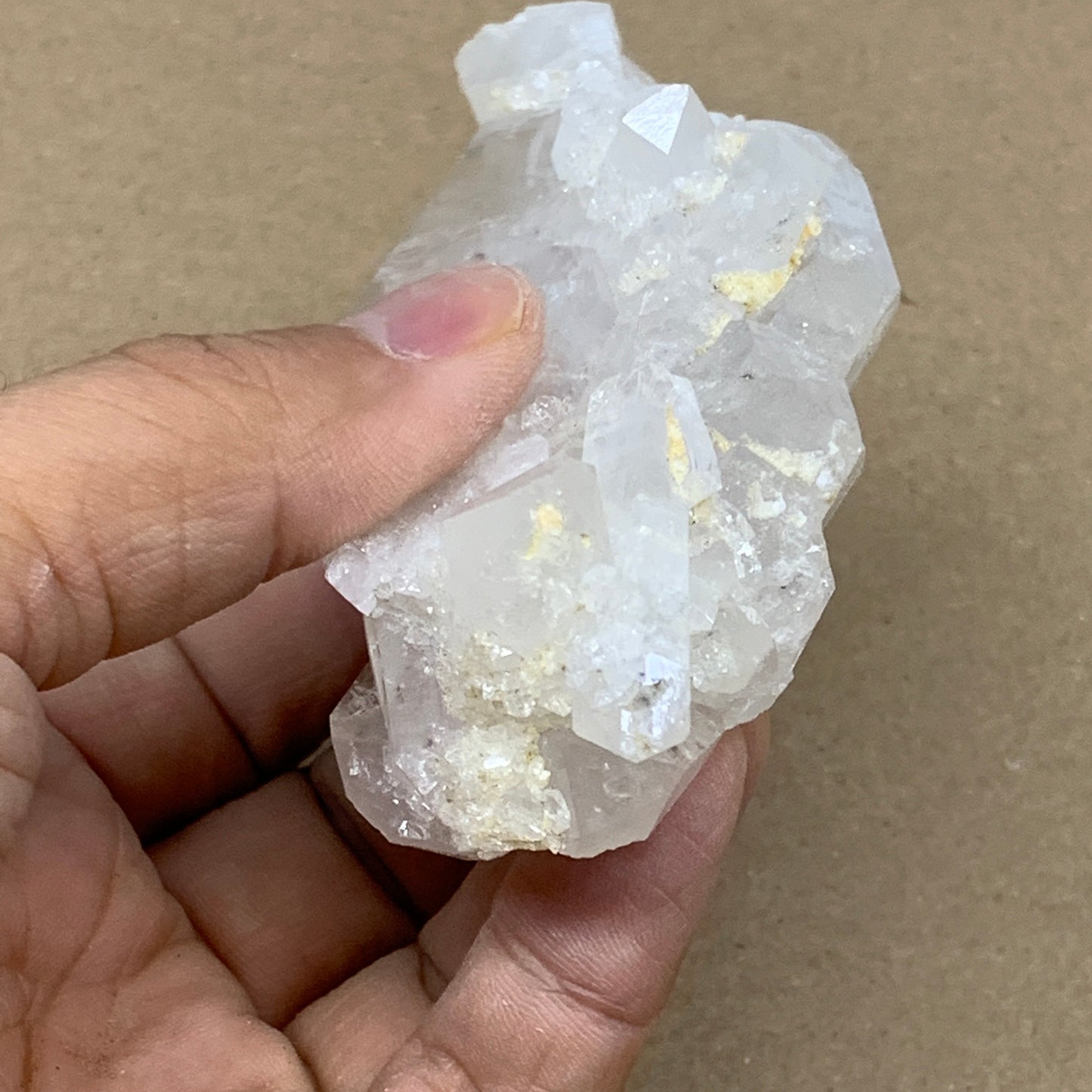 126g, 3.6"x1.8"x0.8", Faden Quartz Crystal Mineral,Specimen Terminated, B24957