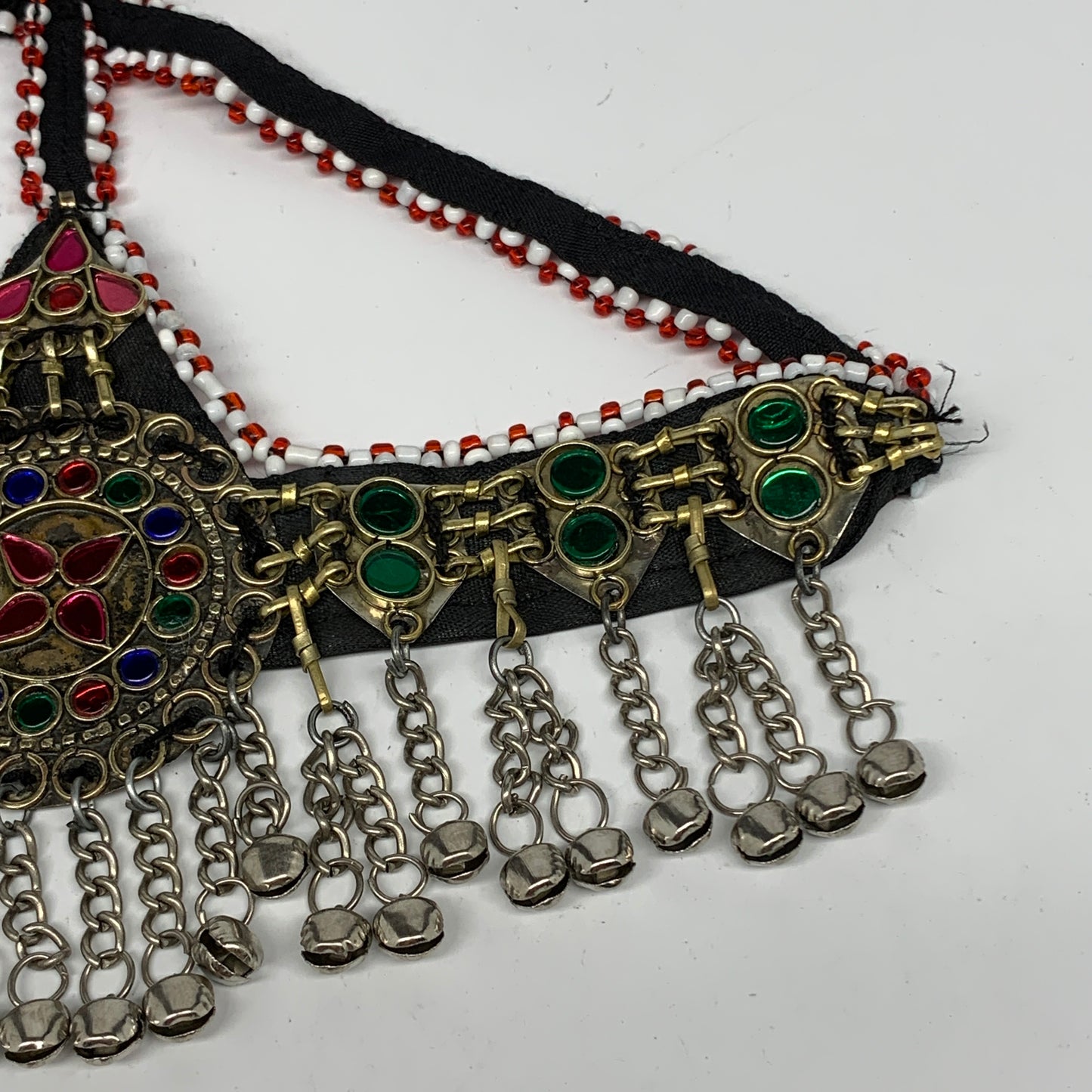 74.8g, Kuchi Headdress Headpiece Afghan Ethnic Tribal Jingle Bells @Afghanistan,