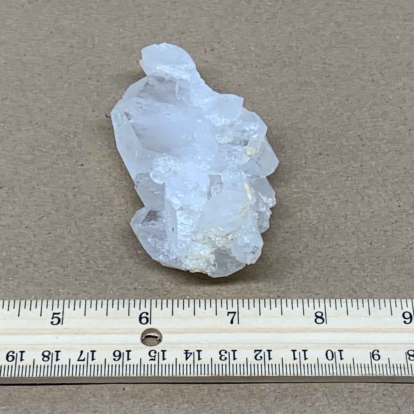 126g, 3.6"x1.8"x0.8", Faden Quartz Crystal Mineral,Specimen Terminated, B24957