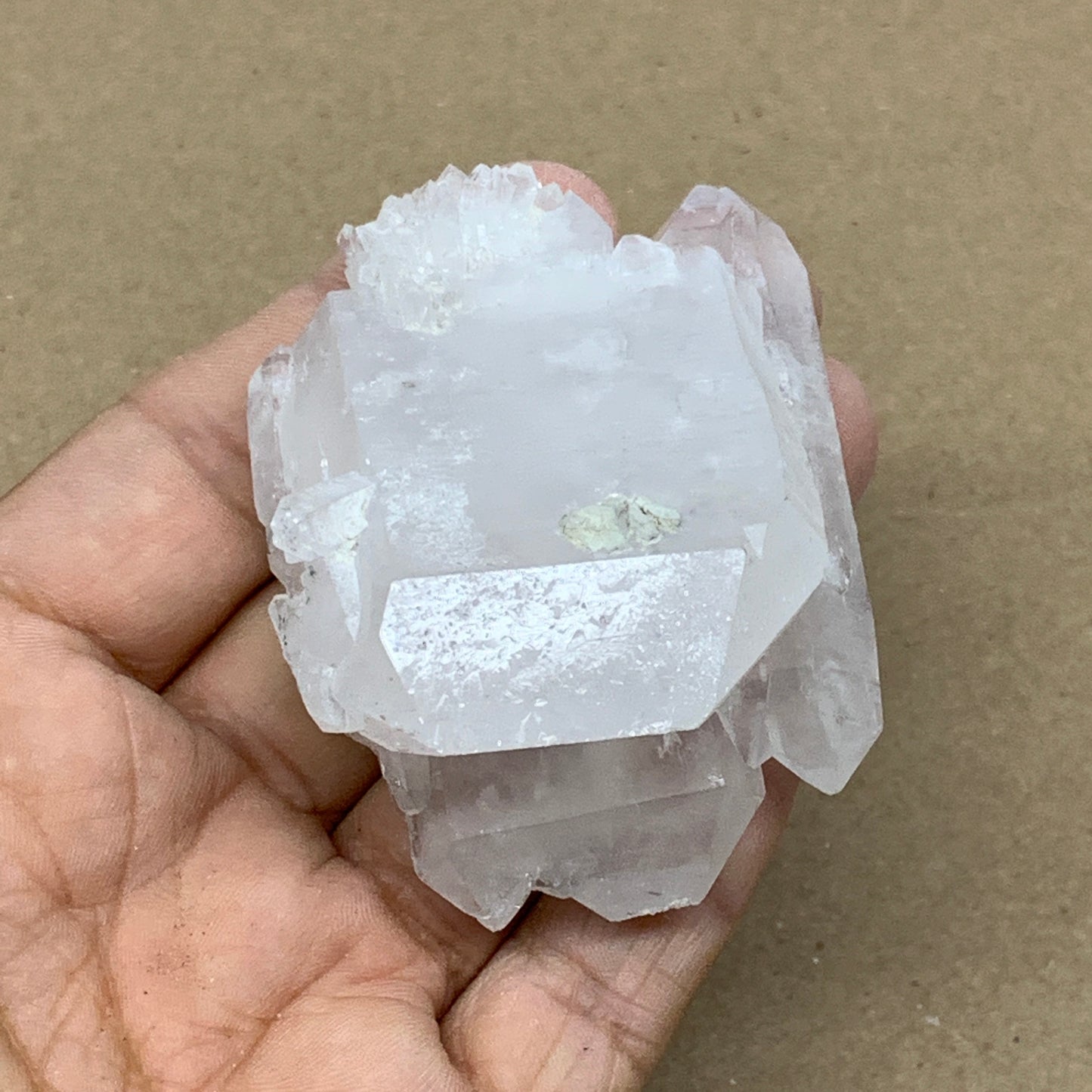 104.2g, 2.5"x1.9"x1.2", Faden Quartz Crystal Mineral,Specimen Terminated, B24958