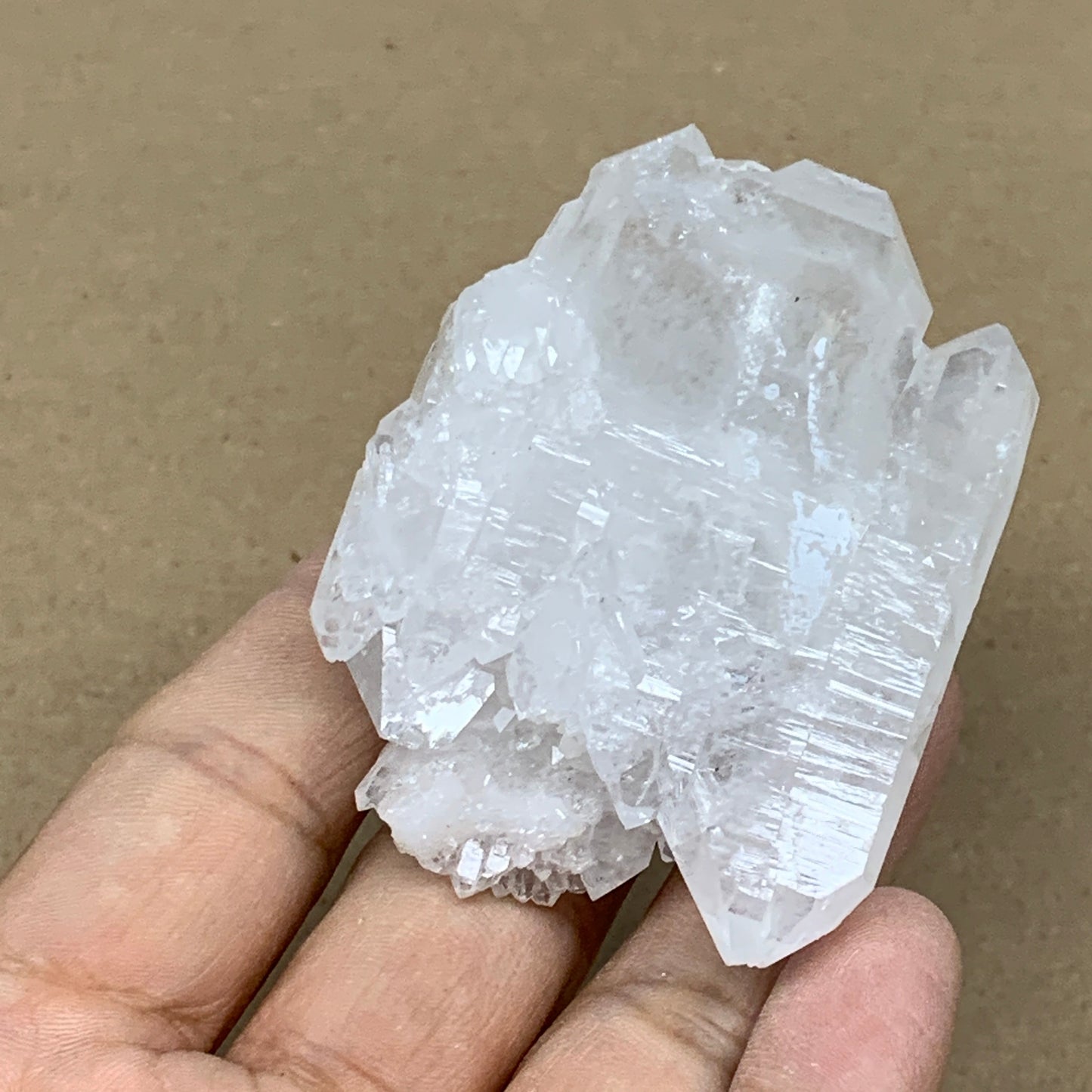 104.2g, 2.5"x1.9"x1.2", Faden Quartz Crystal Mineral,Specimen Terminated, B24958