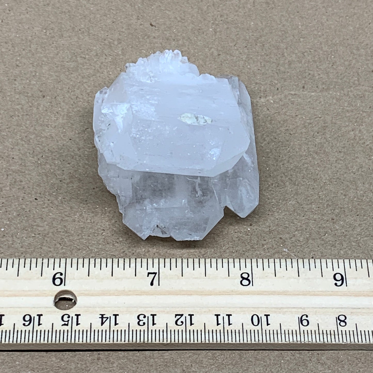 104.2g, 2.5"x1.9"x1.2", Faden Quartz Crystal Mineral,Specimen Terminated, B24958