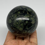 452.3g, 2.7"(68mm), Crocodile Kambaba Jasper Sphere Ball Reiki @Madagascar,B1569