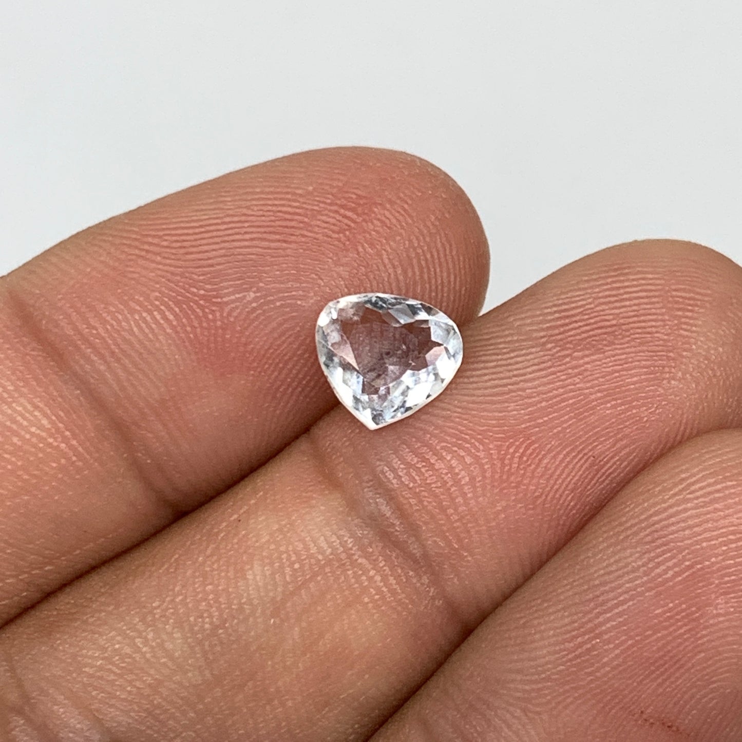 1.11cts, 7mmx7mmx3mm, Aquamarine Crystal Facetted Stone Loose @Pakistan,CTS201