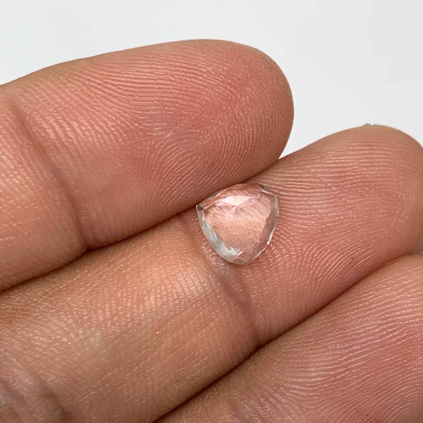 1.11cts, 7mmx7mmx3mm, Aquamarine Crystal Facetted Stone Loose @Pakistan,CTS201