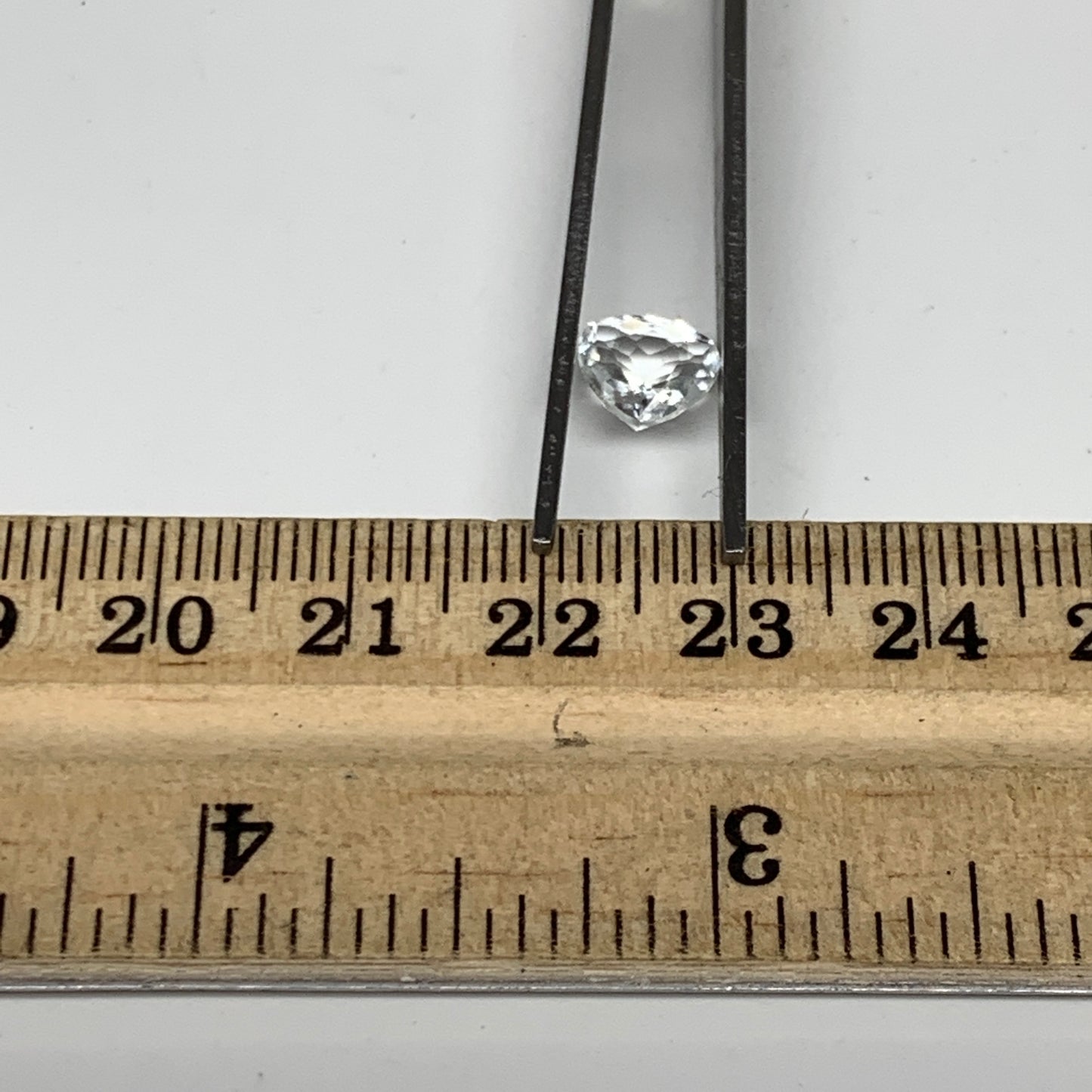 1.11cts, 7mmx7mmx3mm, Aquamarine Crystal Facetted Stone Loose @Pakistan,CTS201