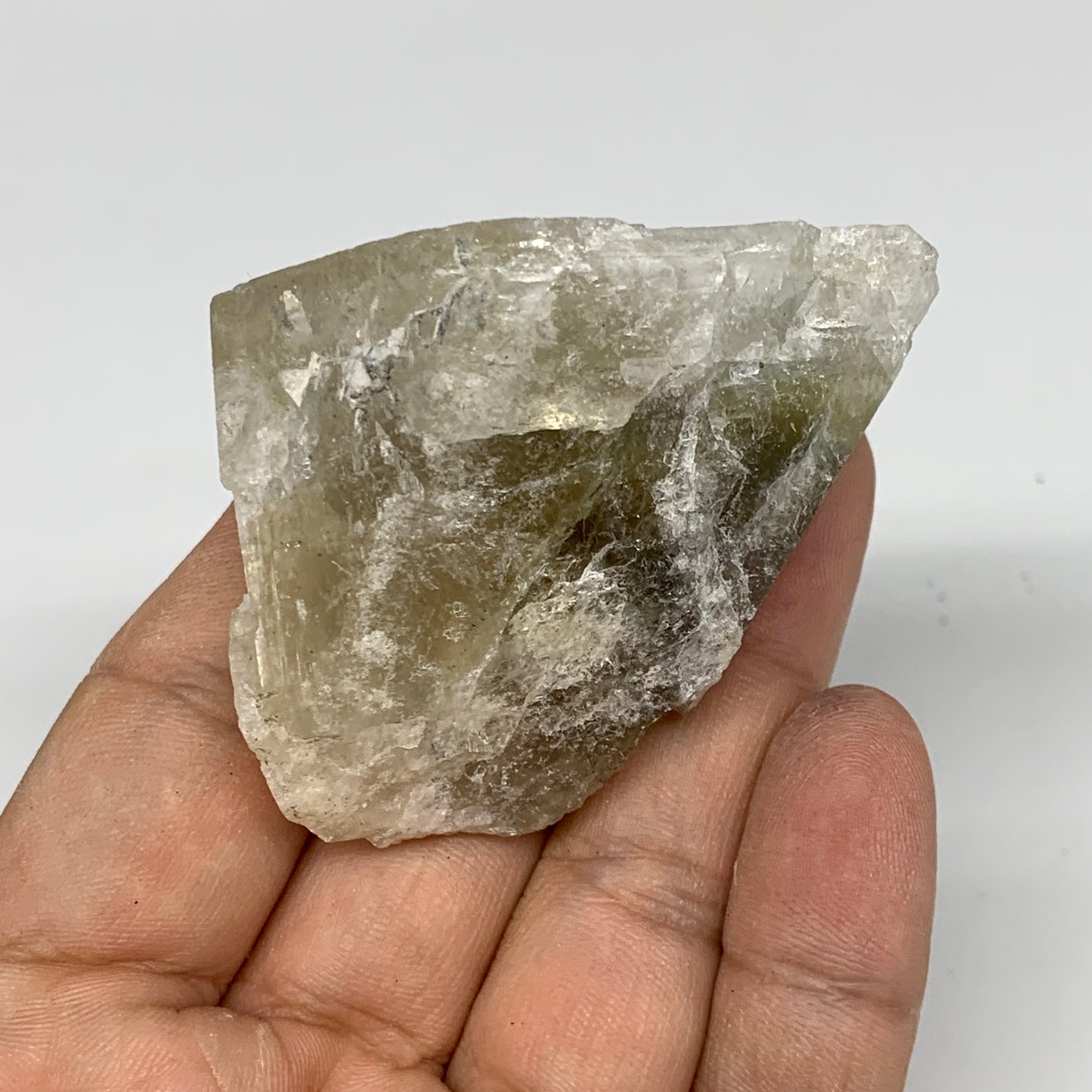 82.6g, 1.6"x2"x1.2", Natural Terminated Fluorite Mineral Specimen @Morocco,B1071