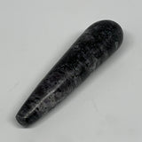 113.4g,4.2"x1.1" Indigo Gabro Merlinite Stick, Wand,Home Decor,Collectible,B1804