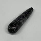 113.4g,4.2"x1.1" Indigo Gabro Merlinite Stick, Wand,Home Decor,Collectible,B1804
