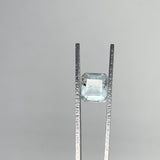 2.83cts, 8mmx7mmx5mm, Aquamarine Crystal Facetted Stone Loose @Pakistan,CTS208