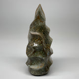 1750g, 9"x3.5"x3.3", Natural Ocean Jasper Flame Gemstones Reiki Tool, B6230