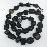 56.2g,8mm-15mm,Natural Serpentine Rectangle Corner Cut Beads Strand,BN155