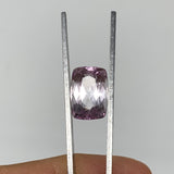 6.77cts, 12mmx8mmx7mm,Heated Kunzite Crystal Facetted Stone @Afghanistan,CTS220