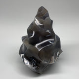 1584g, 6.5"x4.3"x4", Natural Orca Agate Flame Gemstones Reiki Tool, B6239