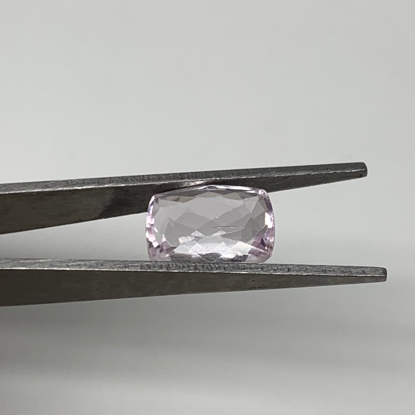 8.18cts, 13mmx10mmx6mm,Heated Kunzite Crystal Facetted Stone @Afghanistan,CTS227