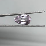 5.84cts, 13mmx9mmx6mm,Heated Kunzite Crystal Facetted Stone @Afghanistan,CTS228
