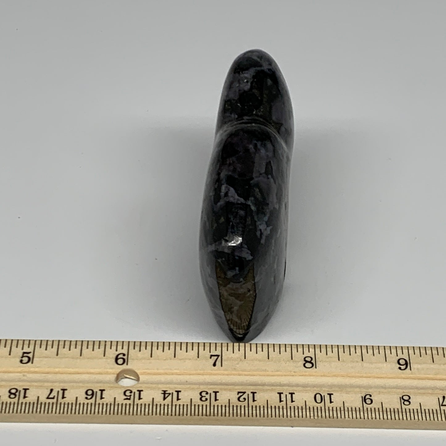 172.4g, 3.2"x2.1"x0.9" Natural Indigo Gabro Merlinite Buffalo @Madagascar,B22899