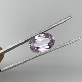 5.30cts, 13mmx8mmx5mm,Heated Kunzite Crystal Facetted Stone @Afghanistan,CTS236