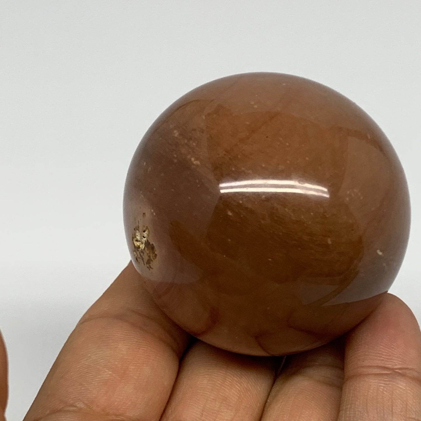 174.8g, 2" (51mm), Small Polychrome Jasper Sphere Ball Crystal Reiki @Madagascar