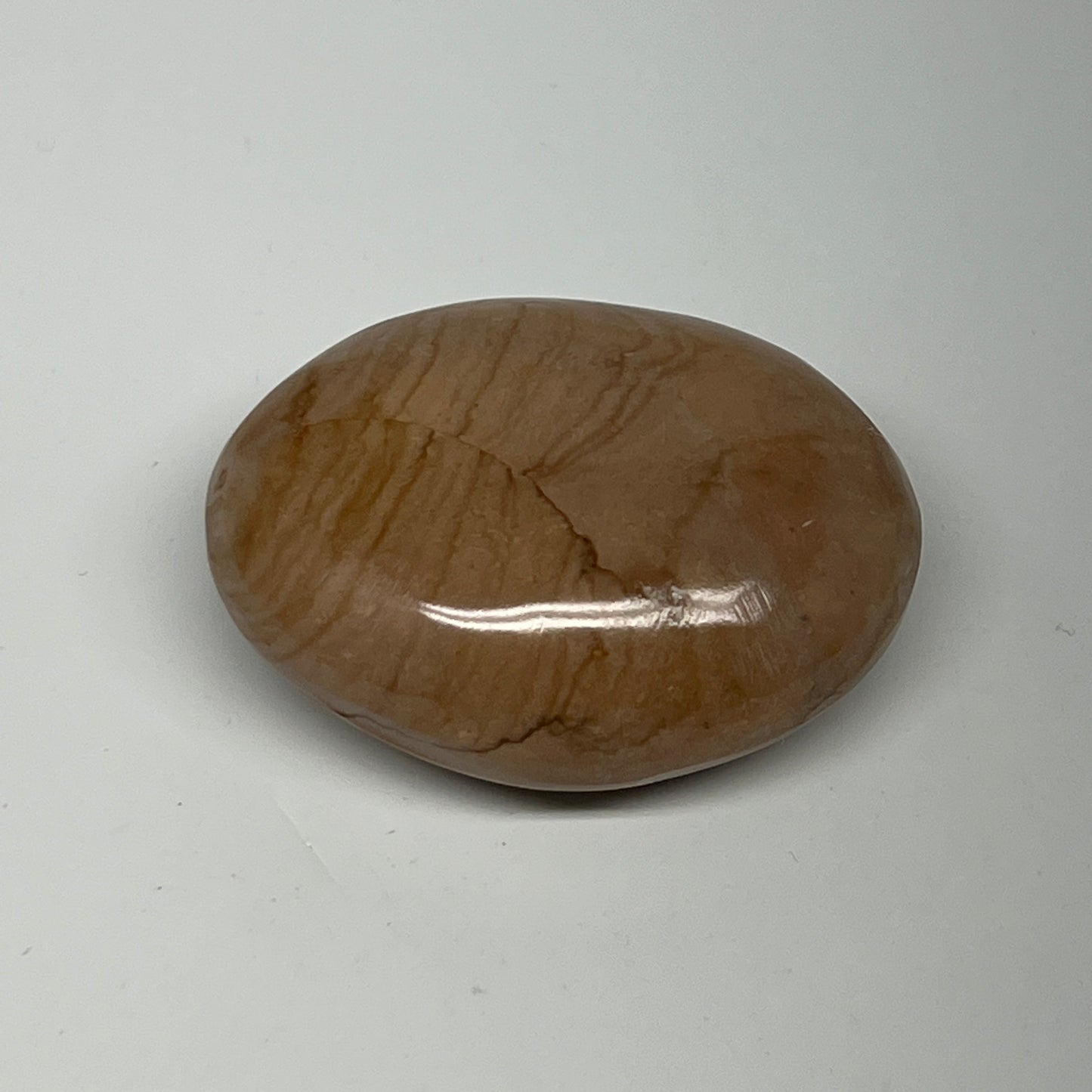 72.4g, 2.1"x1.7"x0.9" Picture Jasper Palm-Stone Gemstone Home Decor, B20280