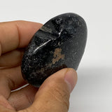 87.7g, 2.1"x2.2"x0.8", Natural Labradorite Heart Small Polished Crystal, B22109