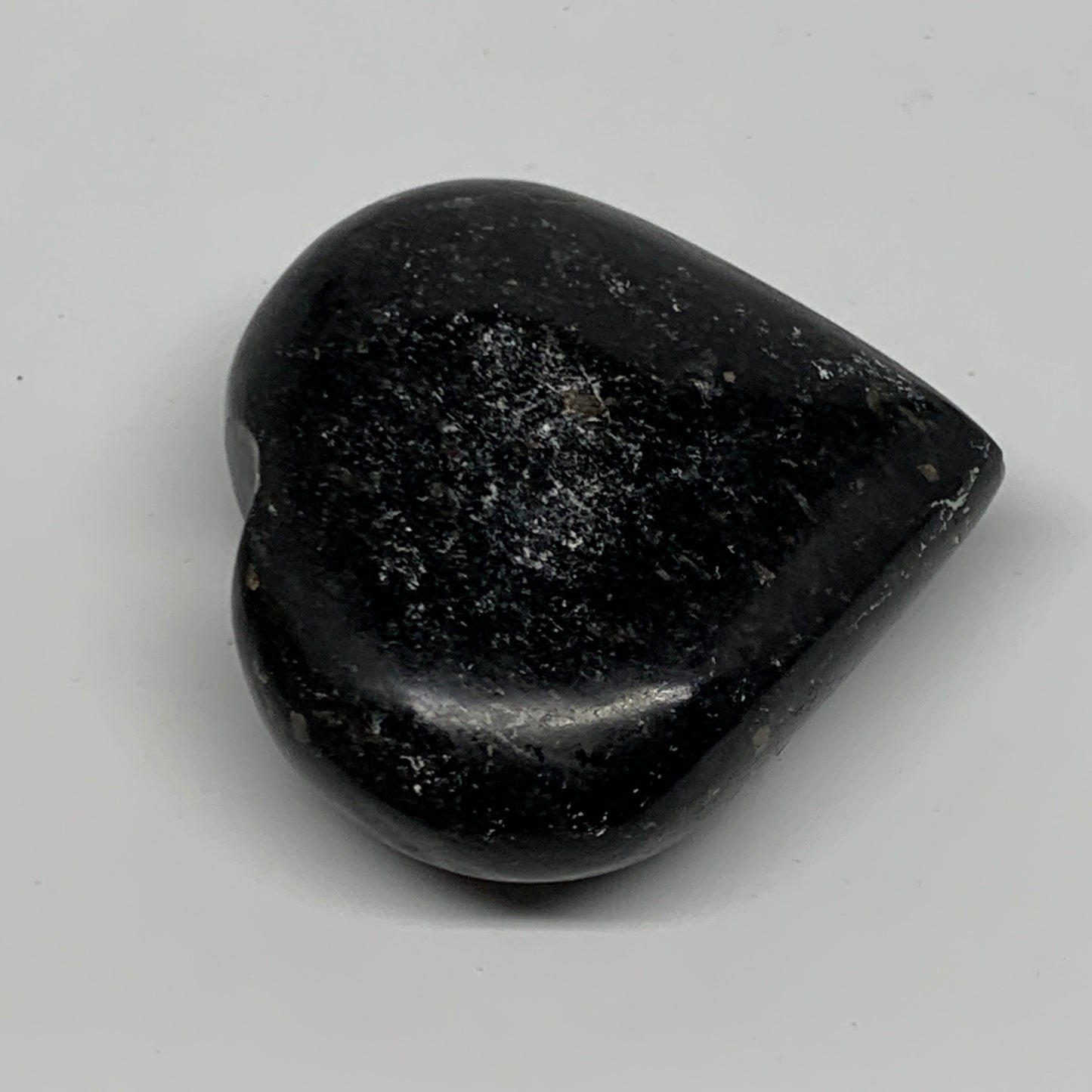 87.7g, 2.1"x2.2"x0.8", Natural Labradorite Heart Small Polished Crystal, B22109