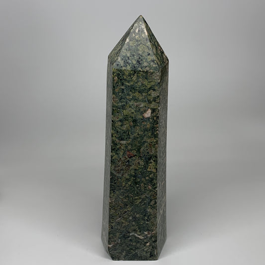 8.6 lbs,12.1" x 3.5" x 3.4" Natural Auspicious Jasper Crystal Point Tower Healin